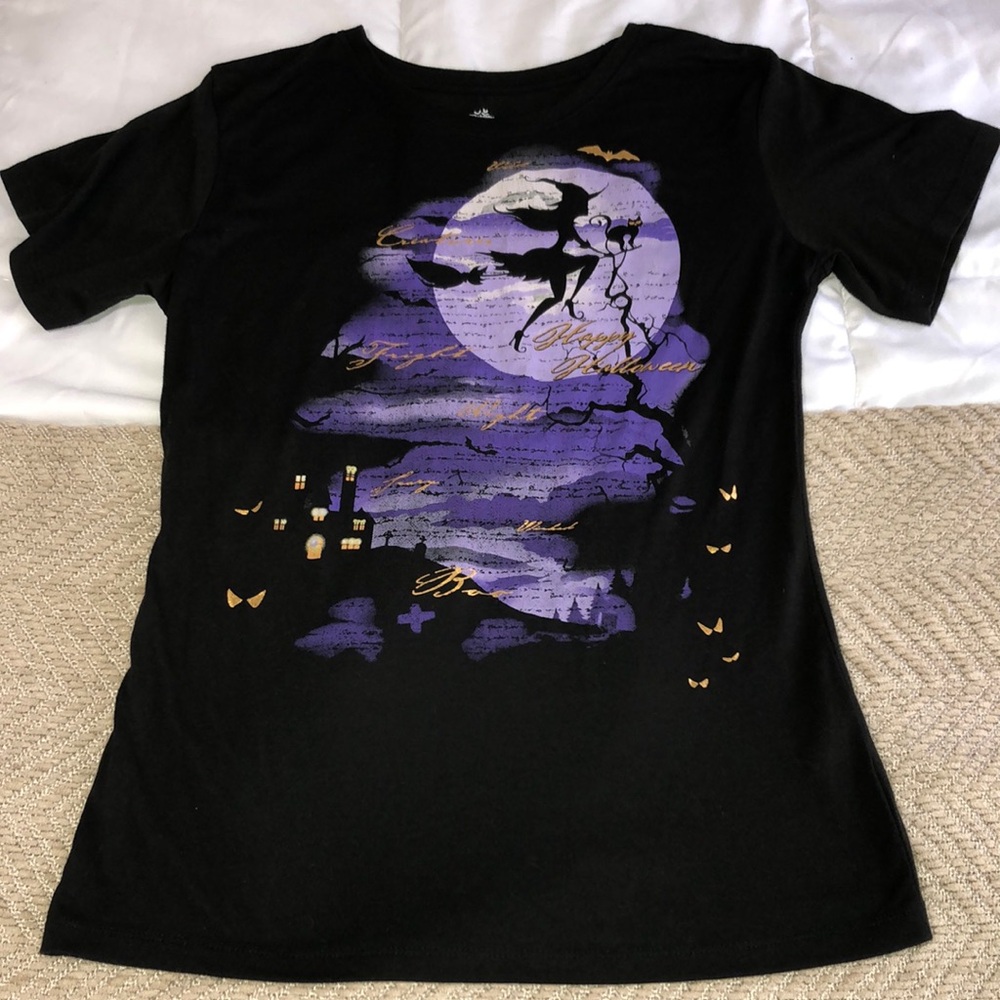 👻 Black Halloween Graphic Tee
